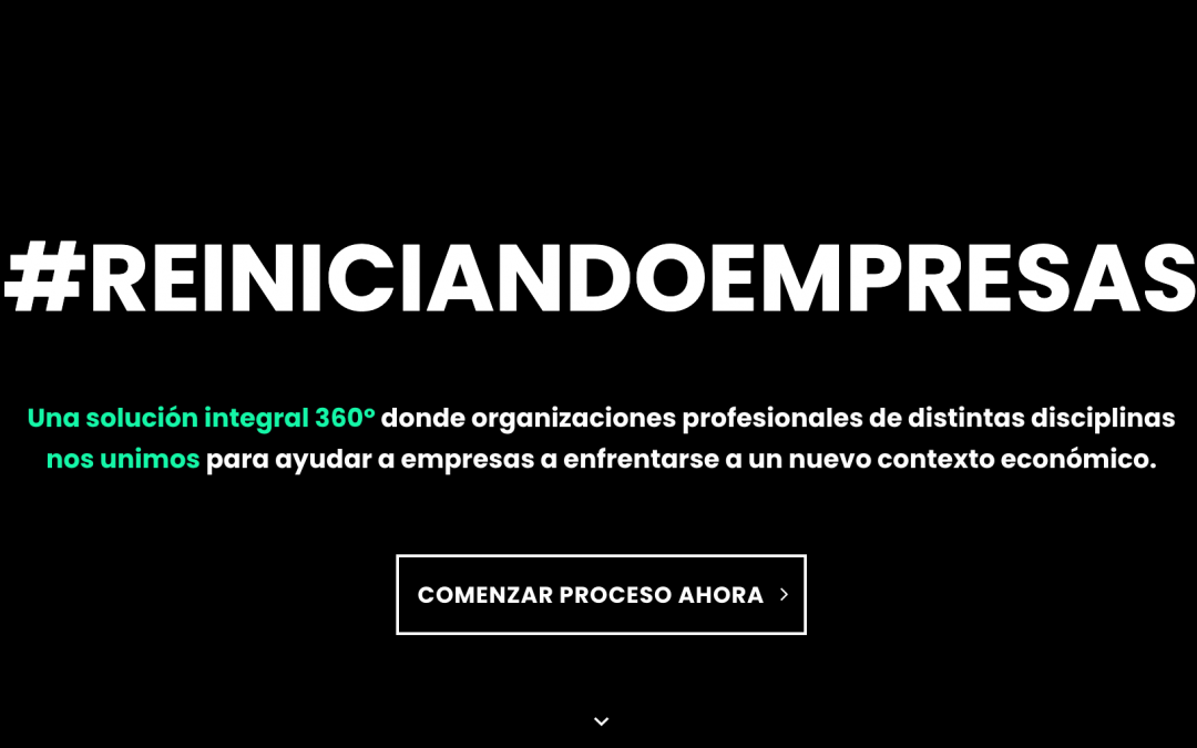 Formamos parte de #ReiniciandoEmpresas