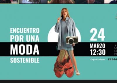 Participamos en el evento #PorUnaModaSostenible