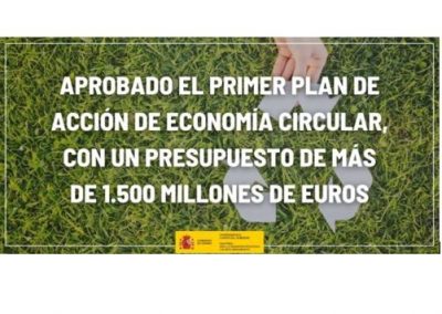 Aprobado el I Plan de Acción de Economía Circular